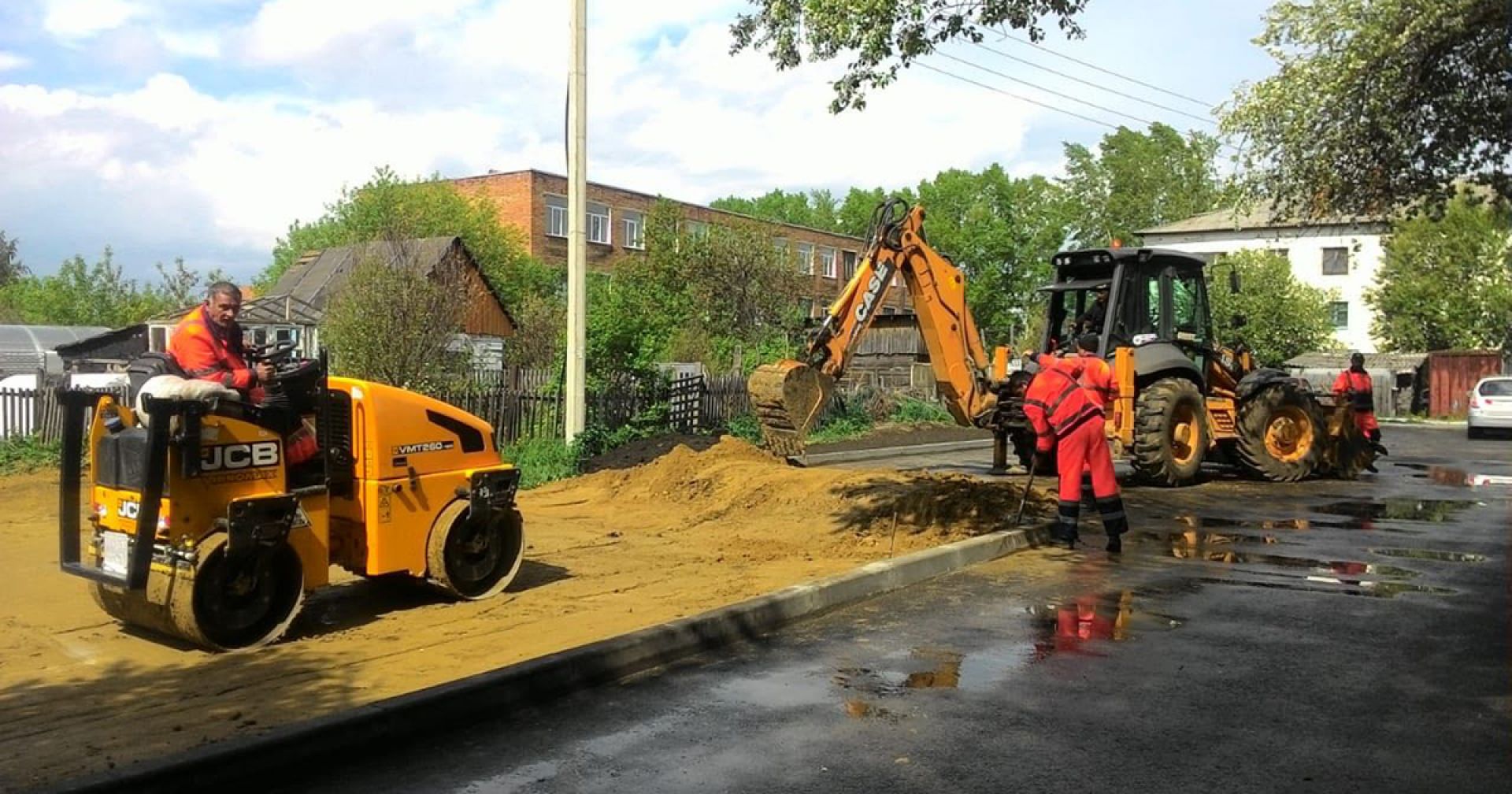 В Новосибирской области начались масштабные работы по благоустройству |  Ведомости законодательного собрания НСО